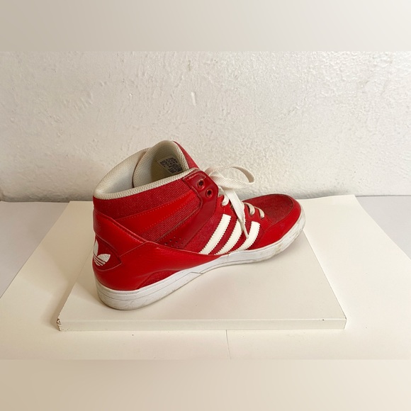 Adidas EVH 791004 High Top Athletic Shoe Sneakers - Red - Picture 6 of 6